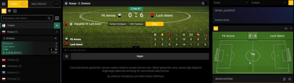 betsobet canlı bahis